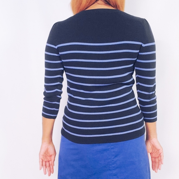 Talbots Striped Top - Picture 3 of 7